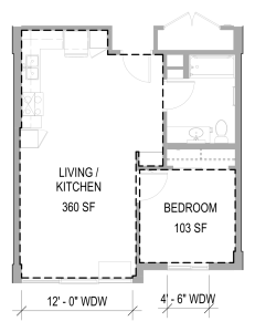 1 Bedroom Type E