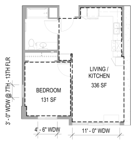 1 Bedroom Type I