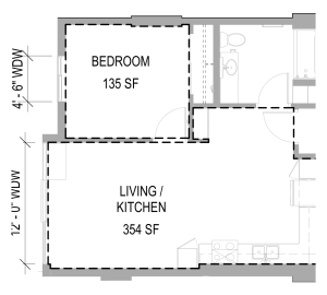 1 Bedroom Type G