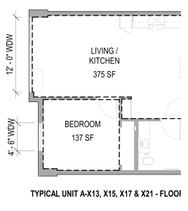 1 Bedroom Type A