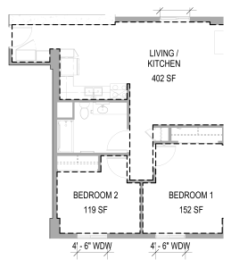 2 Bedroom Type B